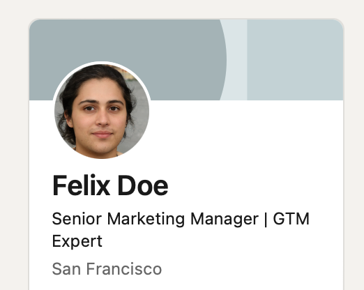 LinkedIn Step 1